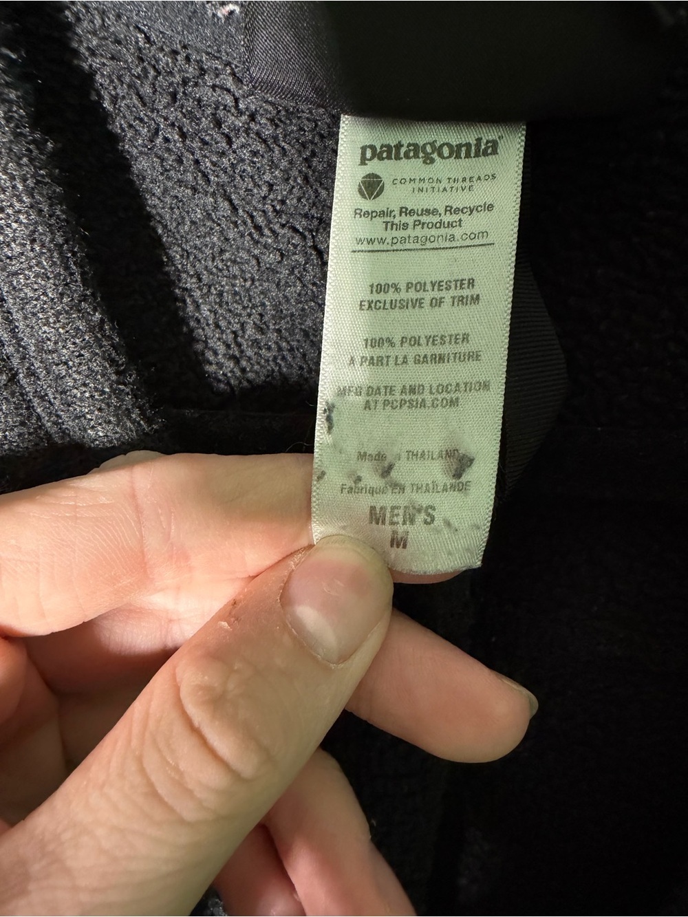 Patagonia Better Sweater Full Zip Fleece Jacket Mens Size Medium - Picture 3 of 3